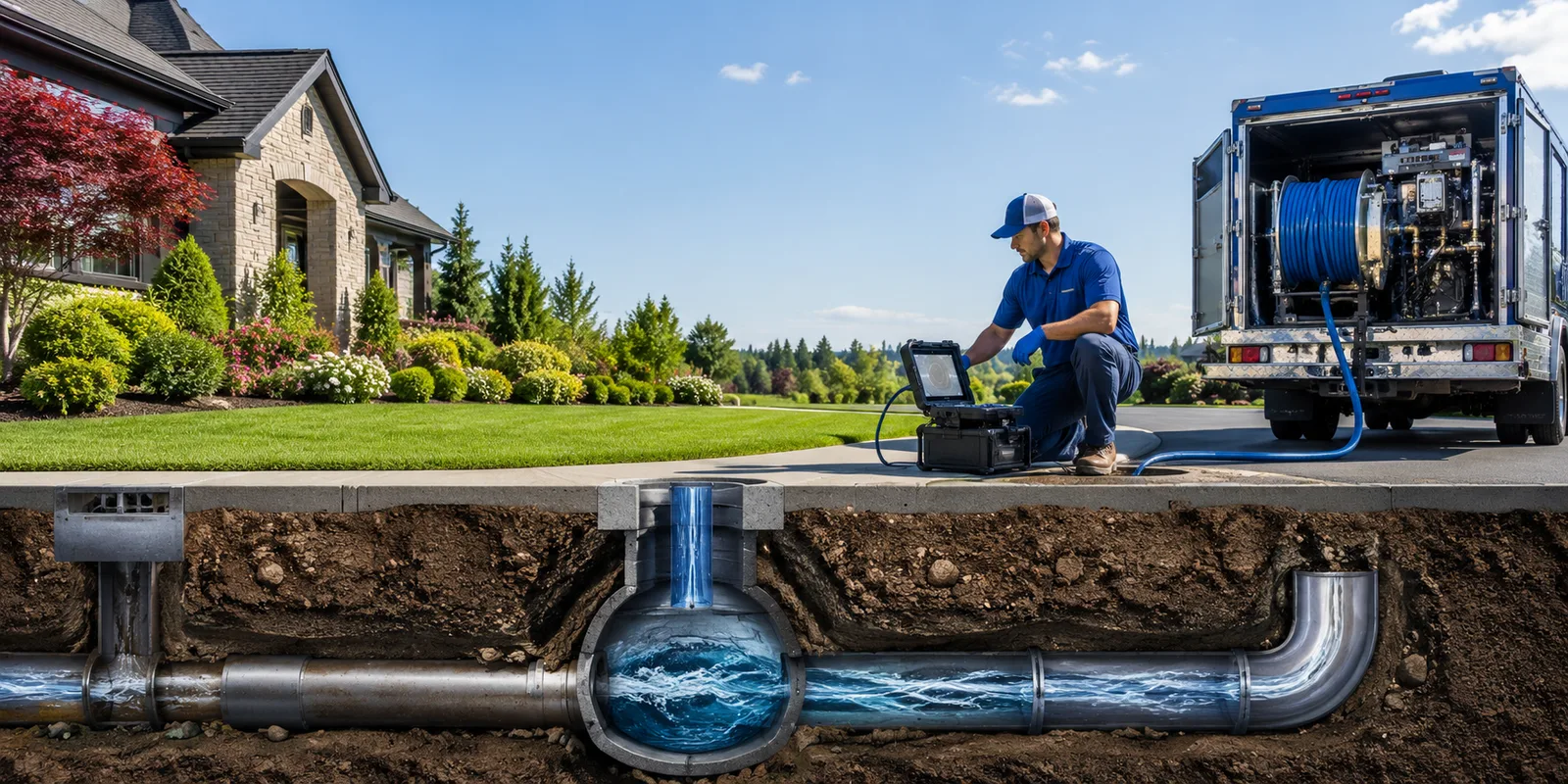 Drainage restoration information for Lake Delton, WI